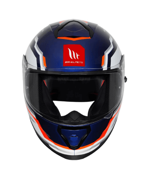 MT Thunder 3 SV Pro Blaze Helmet - Gloss Fluorescent Orange