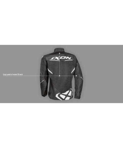 Ixon Draco Riding Jacket - Anthracite Grey Bright Yellow