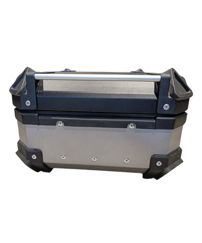 Asiatic Aluminium Top Box 22L without Backrest - Silver