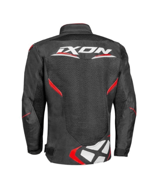 Ixon Draco Riding Jacket - Black White Red