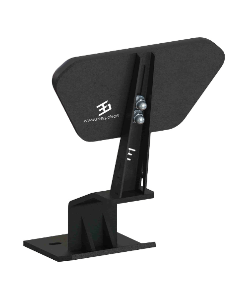 Meg Pillion Backrest for Bajaj Pulsar 220 F - Stone Black