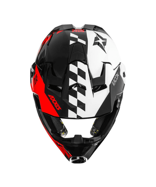Axxis Wolf Racon Helmet - Gloss Red