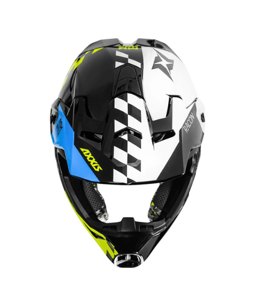 Axxis Wolf Racon Helmet - Gloss Blue
