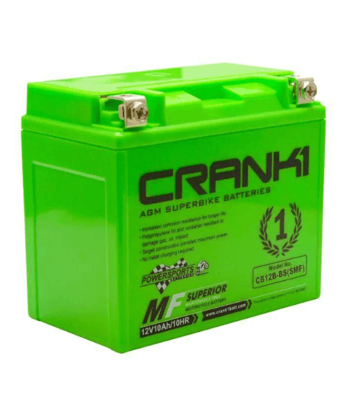 Crank1 Battery For Ducati Multistada 1260-CB12B-BS