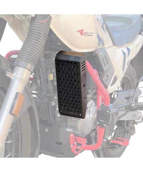Auto Engina Hero Xpulse 200 Radiator Guard - Black
