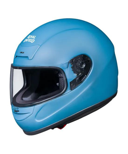 Royal Enfield Old Madras Fullface Helmet -Matt Squadron Blue