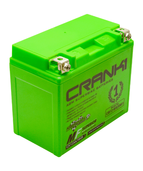 Crank1 Battery For Triumph Speed Triple 1050R-CB12-BS