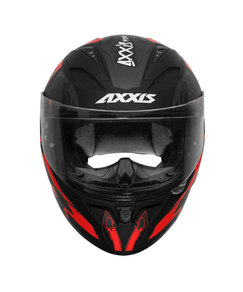 Axxis Segment Arrow B15 Helmet - Matt Fluorescent Red