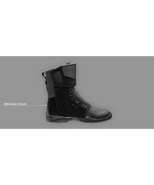 Ixon Kassius Leather Boots - Black
