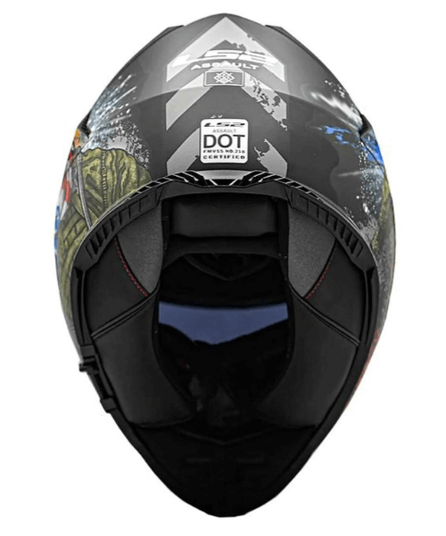 LS2 FF800 Storm Helmet - Gloss Commando