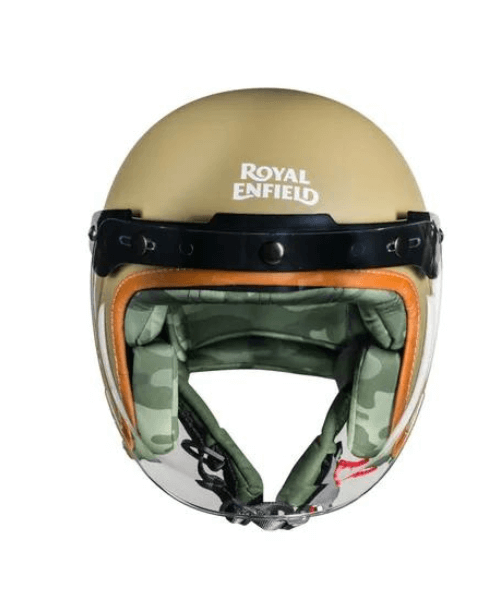 Royal Enfield Classic Camo Print Helmet - Desert Storm