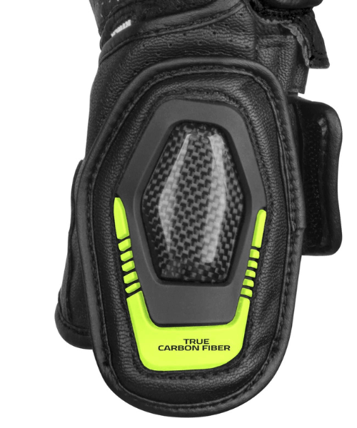 Rynox Storm Evo 3 Riding Gloves - Hi-Viz Green Black