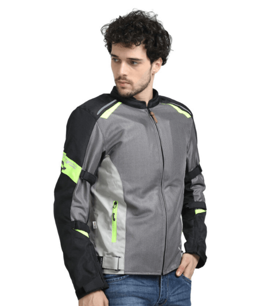 Solace AIR-X V3 Riding Jacket - Black Neon