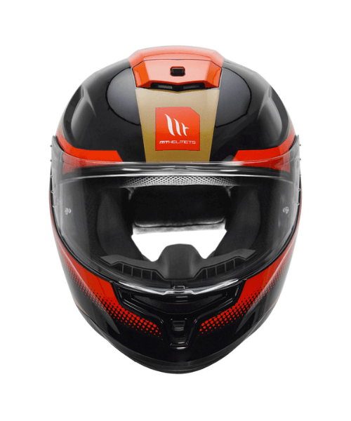 MT Hummer Brick A17 Gloss Helmet - Blue