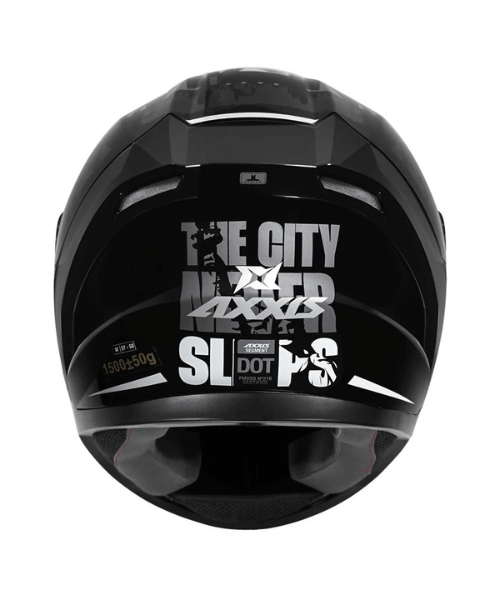 Axxis Segment NYC B0 Helmet - Gloss Black