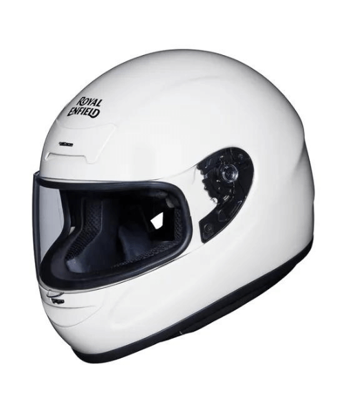 Royal Enfield Old Madras Fullface Helmet -Gloss Off White