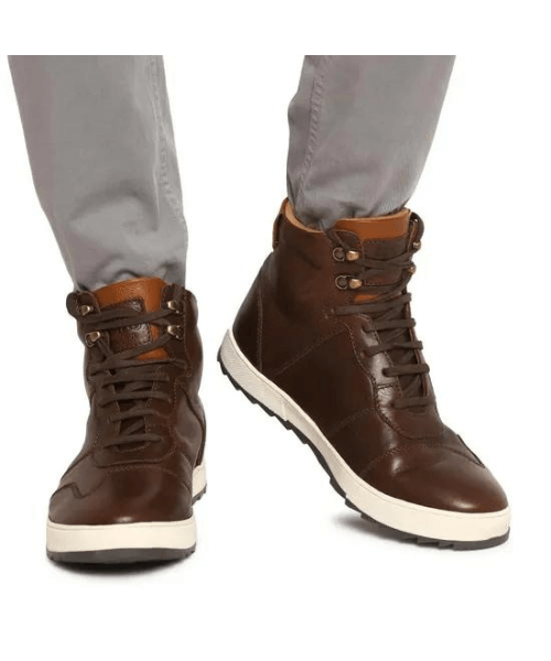 Royal Enfield Caper Riding Boots - Brown