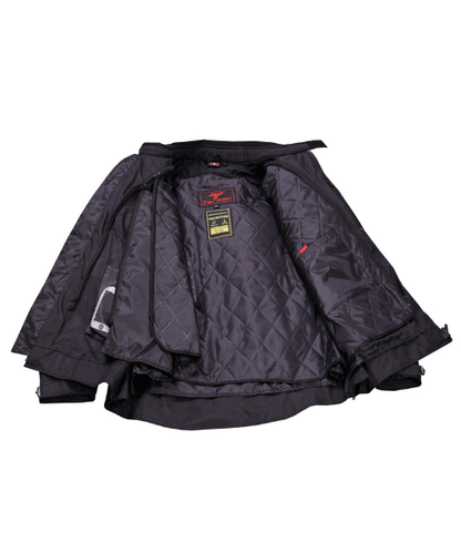 Tarmac Adventure Motorcycle Riding Jacket - Black