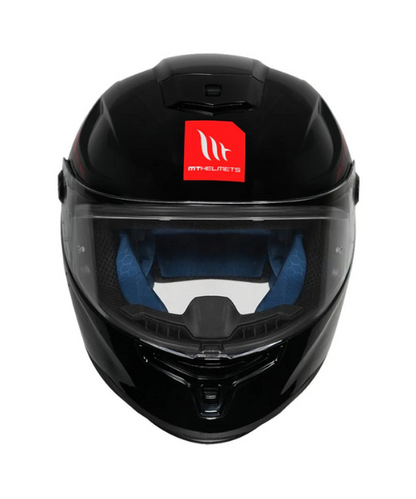 MT Hummer B Solid Helmet - Gloss Black