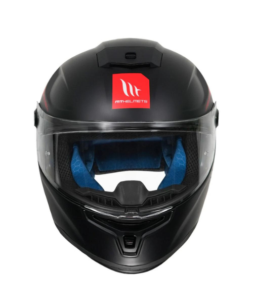 MT Hummer B Solid Helmet - Matt Black