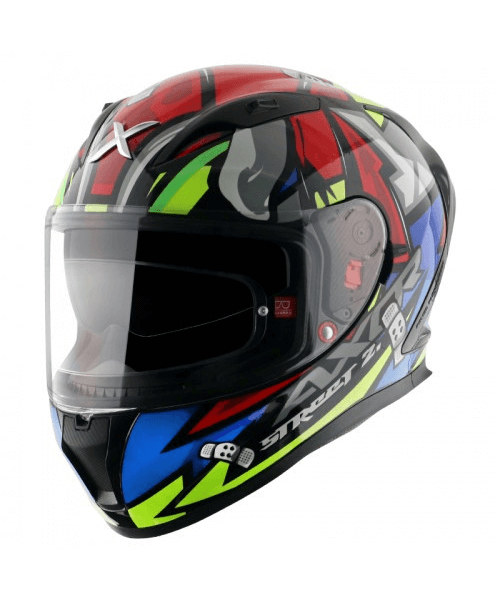 Axor Street Bobby Helmet - Black Red