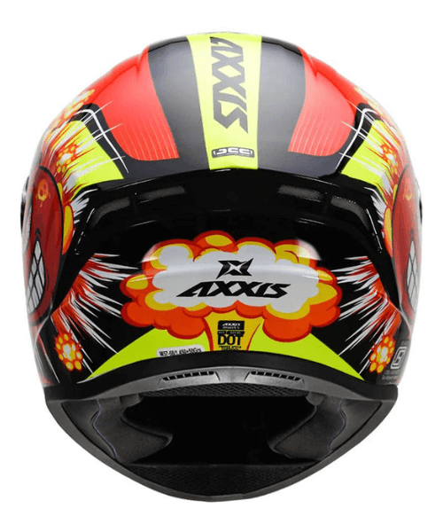 Axxis Draken S Boms Helmet - Red
