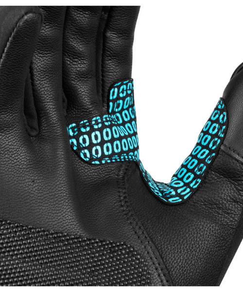 Rynox Dry Ice Waterproof Winter Gloves - Blue Black