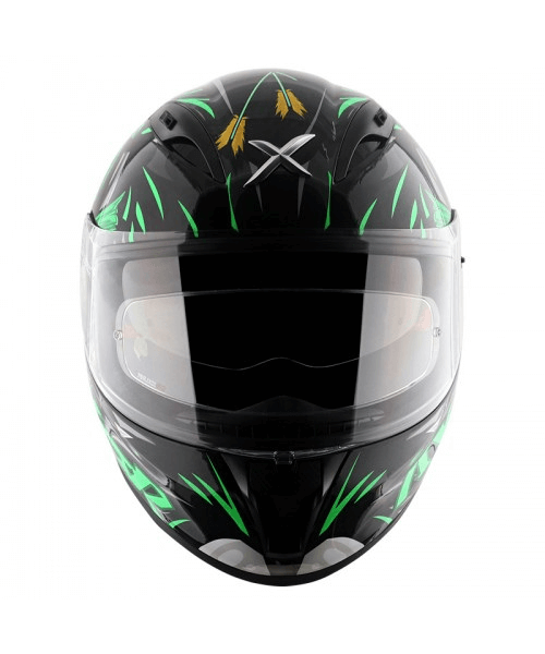 Axor Street Zazu Helmet - Black Green