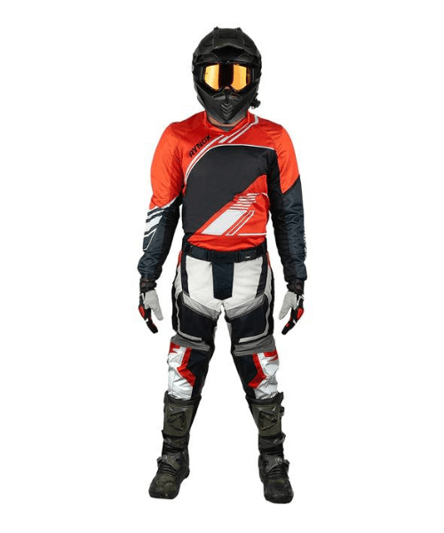 Rynox Frontier Pro Offroad Jersey - Red Black