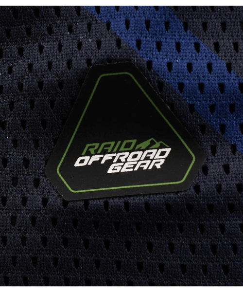 Rynox Switchback Neo Offroad Jersey - Blue Hi-Viz Green