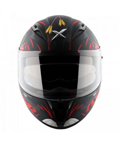 Axor Street Zazu Helmet - Dull Black Red