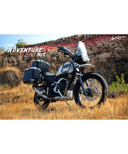 Auto Engina Himalayan Headlight Grill Compatible For Royal Enfield Himalayan Bs6(2020),BS3,BS4 Models - Silver