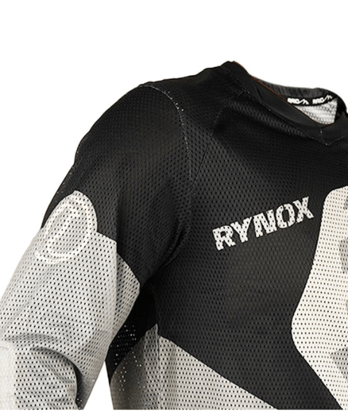 Rynox Switchback Neo Offroad Jersey - Black Grey