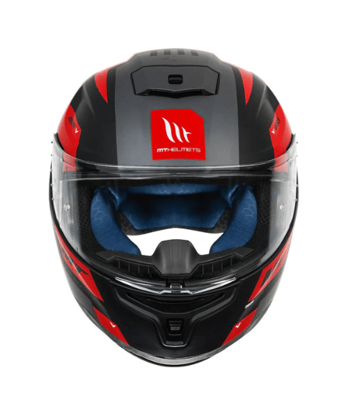 MT Hummer Capacitor Helmet - Matt Red
