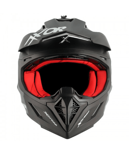 Axor X-Cross Helmet - Dull Black Red