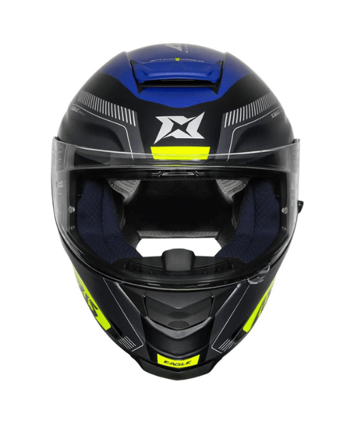 Axxis Eagle SV ILLES Helmet - Matt Fluorescent Yellow