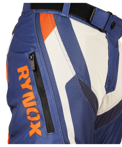 Rynox Dune Neo Offroad Pants - Blue Orange