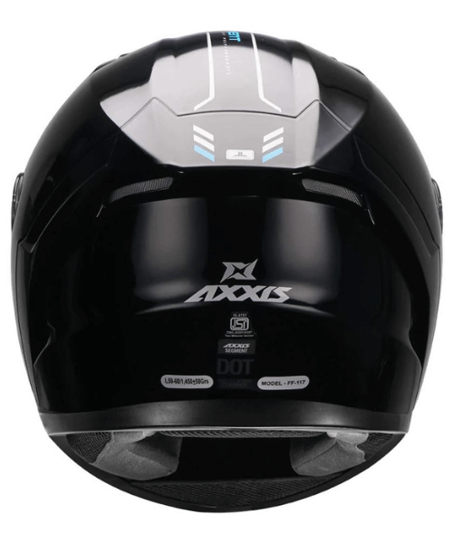 Axxis Segment Solid Gloss Black Helmet
