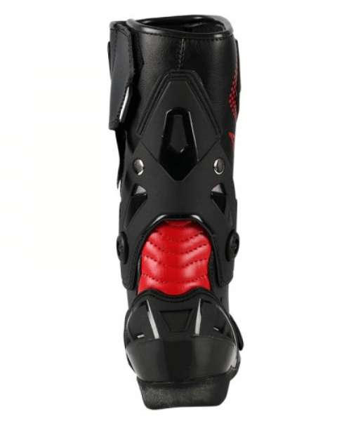 Axor Splitstream Motorcycle Riding Boots - Black Red