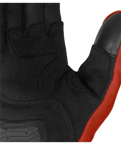 Rynox Helium GT Riding Gloves - Black Red