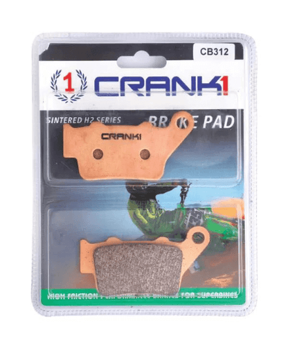 Crank1 Fully Sintered H2 Series Brake Pads for Bajaj Pulsar 220