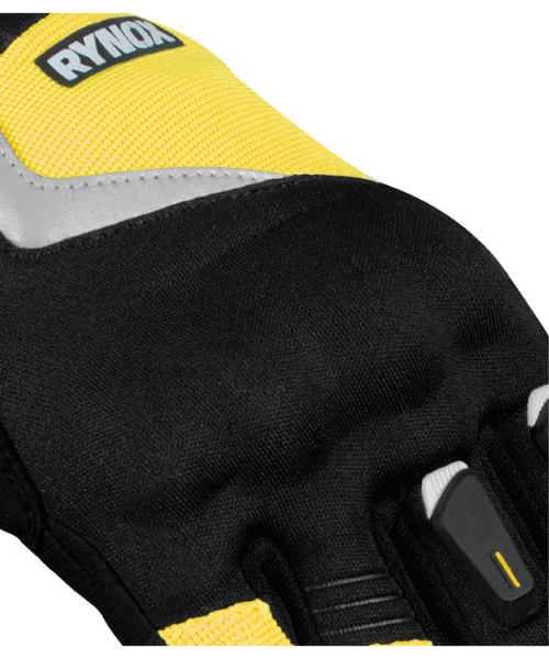 Rynox Helium GT Riding Gloves - Black Yellow