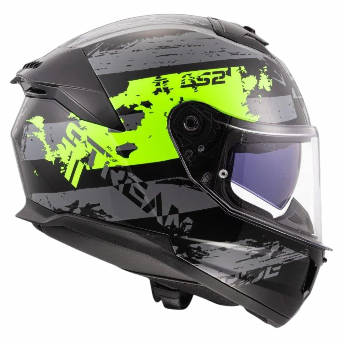 LS2 FF320 Stream II Noisy Helmet - Yellow Black - LS2