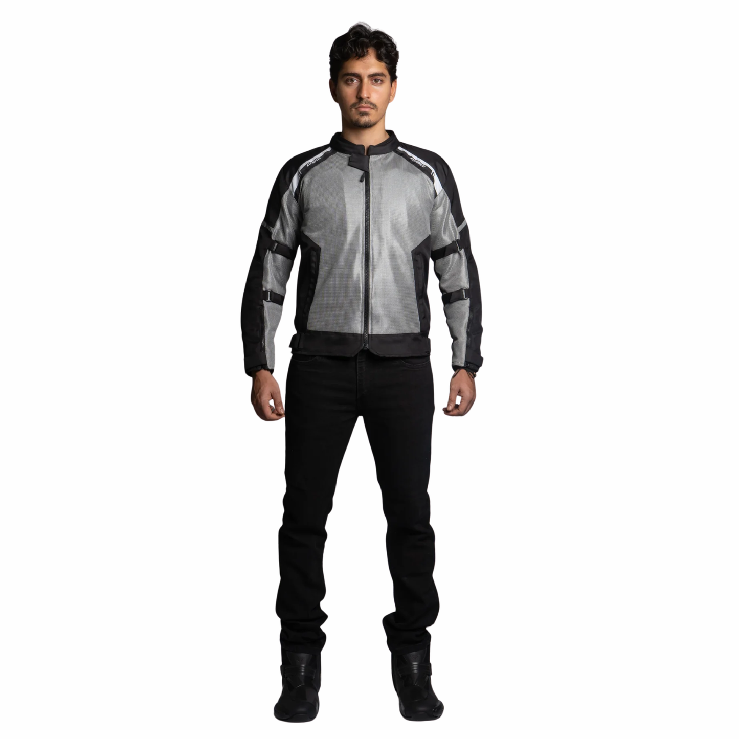 DSG Aire Mesh 2 Riding Jacket - Grey Black White