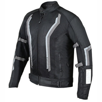 BBG Xplorer Riding Jacket with Thermal Liner - Grey