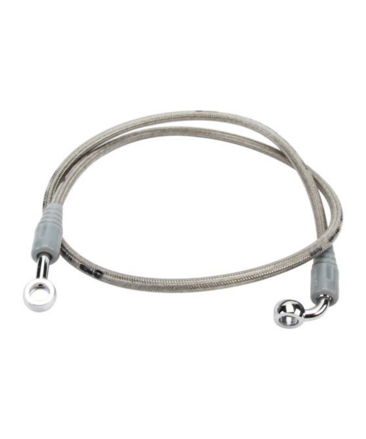 RCB Teflon Brake Hose 850MM Titanium - 01BH003T - RCB