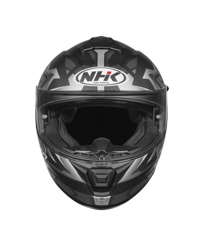 NHK K5R Wingstar Helmet - Black Grey