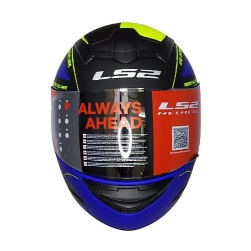 LS2 FF352 Rookie Brush Helmet - Black Yellow - LS2