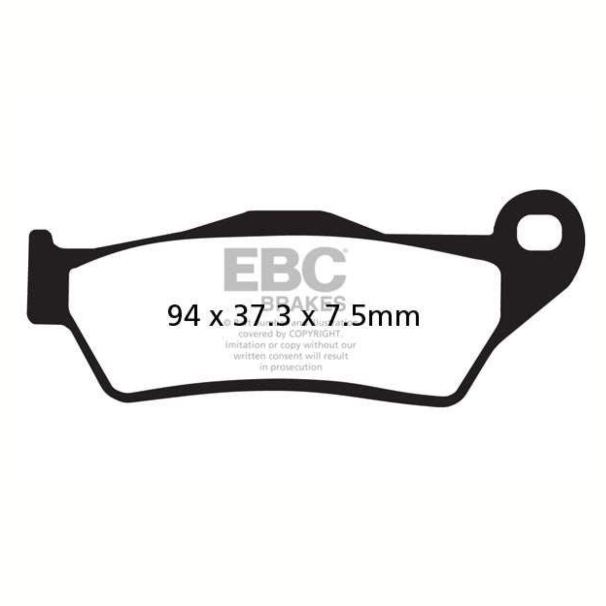 EBC Ducati Multistrada 1200 V4 (2021-2024) Fully Sintered Brake Pads