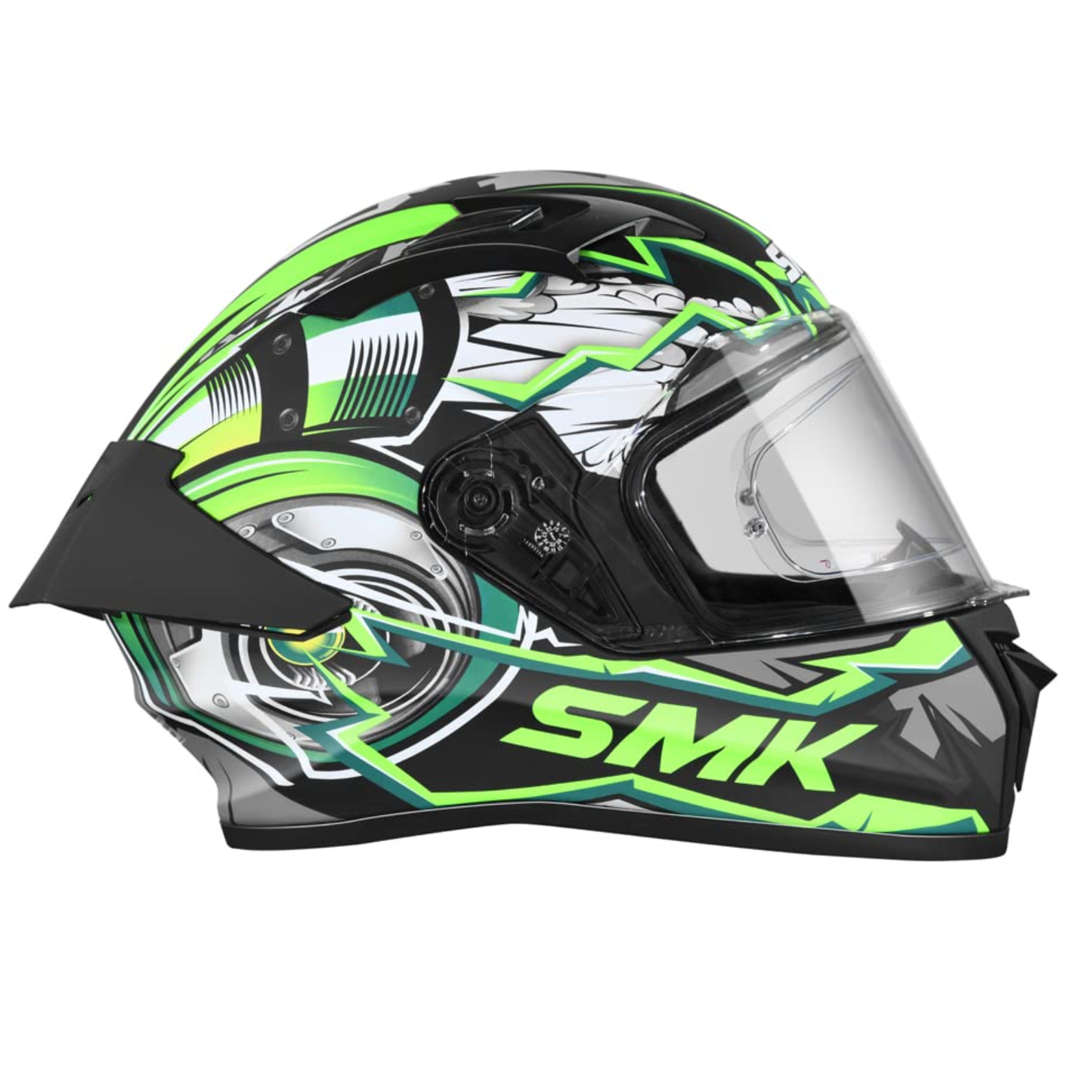 SMK Stellar Sports Turbo Graphics MA286 Helmet